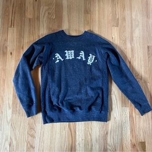 Soulland Heather Blue crew Sweatshirt men’s Medium / Wmns Large - Wildfang